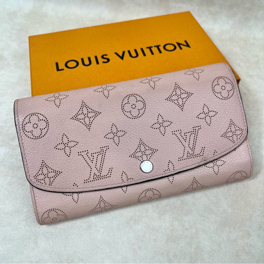 Louis Vuitton Pink Empreinte Leather Wallet